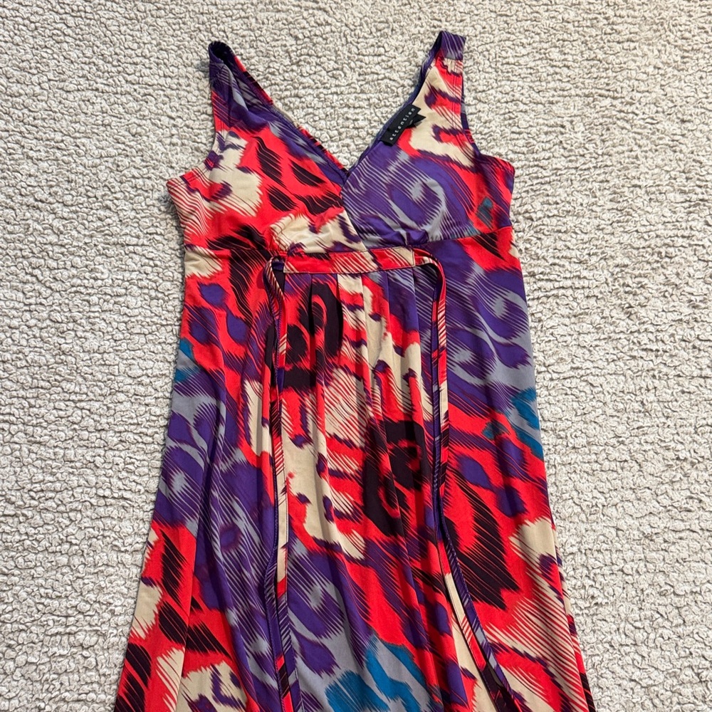 Attention Colorful Patterned Fabric